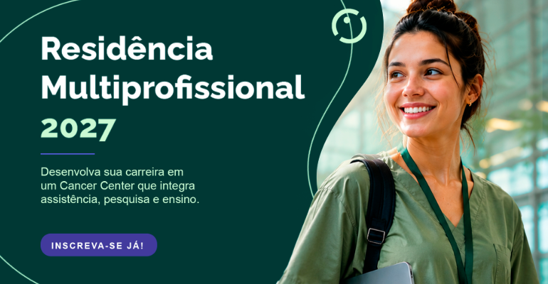 Residência Multiprofissional 2027: inscrições abertas no A.C.Camargo! 